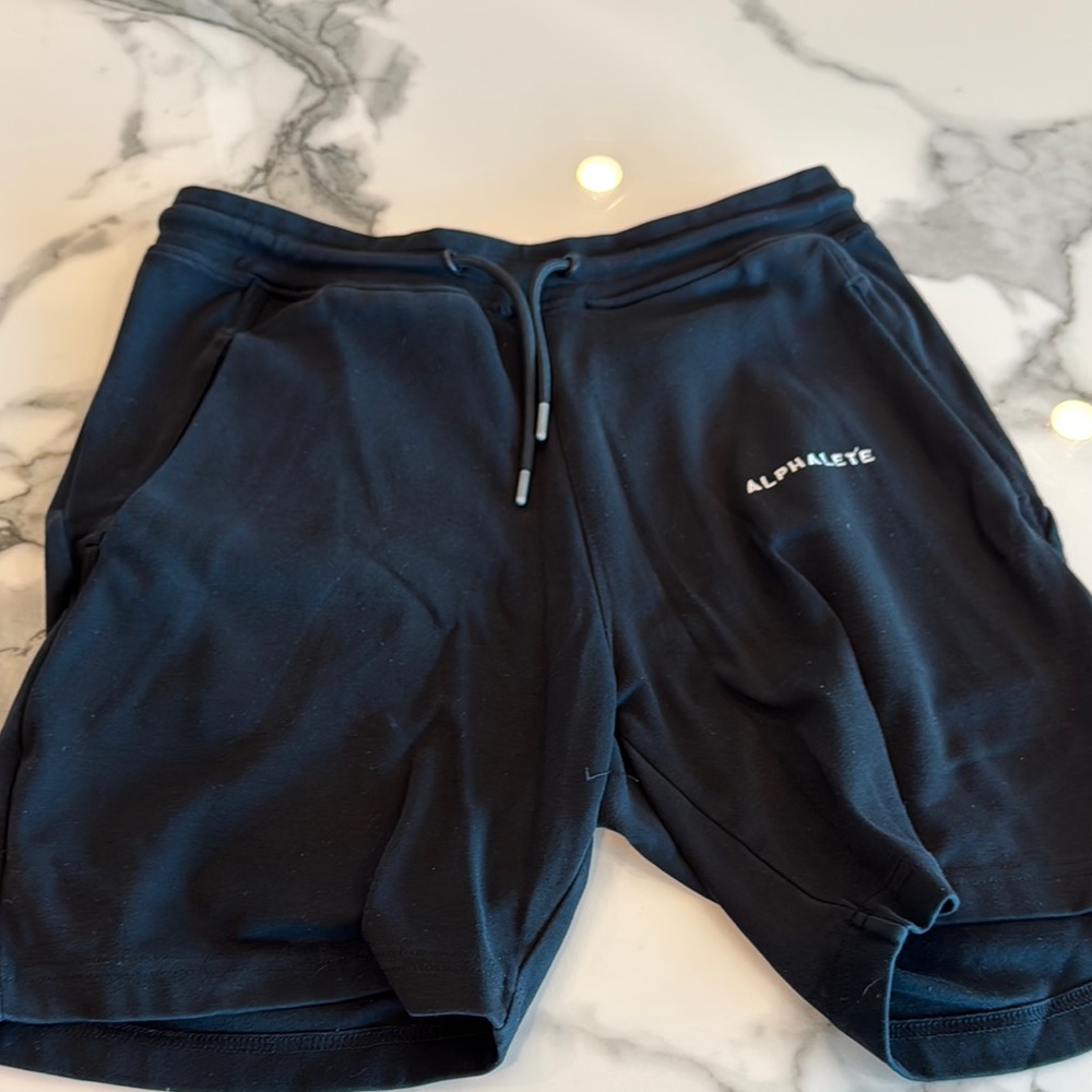 Alphalete Men's Black Athletic Shorts